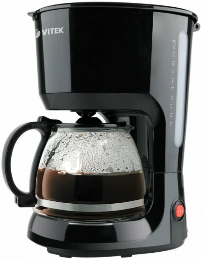 кофеварка vitek vt-1528 bk, купить в Красноярске кофеварка vitek vt-1528 bk,  купить в Красноярске дешево кофеварка vitek vt-1528 bk, купить в Красноярске минимальной цене кофеварка vitek vt-1528 bk