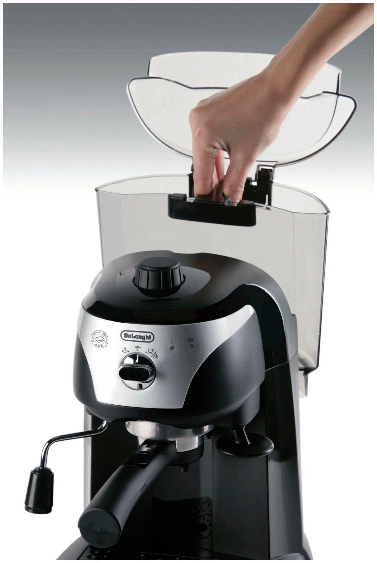 кофемашина delonghi ec221.b, купить в Красноярске кофемашина delonghi ec221.b,  купить в Красноярске дешево кофемашина delonghi ec221.b, купить в Красноярске минимальной цене кофемашина delonghi ec221.b