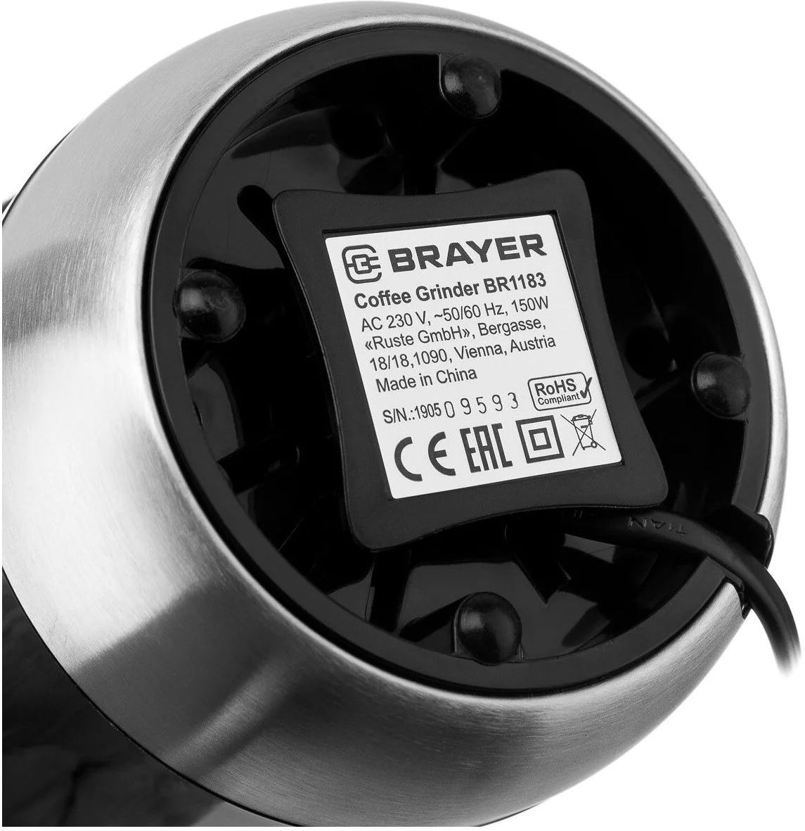 кофемолка brayer br1183, купить в Красноярске кофемолка brayer br1183,  купить в Красноярске дешево кофемолка brayer br1183, купить в Красноярске минимальной цене кофемолка brayer br1183